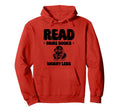 Read More Books Worry Less Library Hoodie - Streetwear Style Men Women - T-Shirt, Sweatshirt, Hoodie