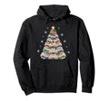 Book Tree Bibliophile Hoodie - Fun Novelty Design Unisex - T-Shirt, Sweatshirt, Hoodie