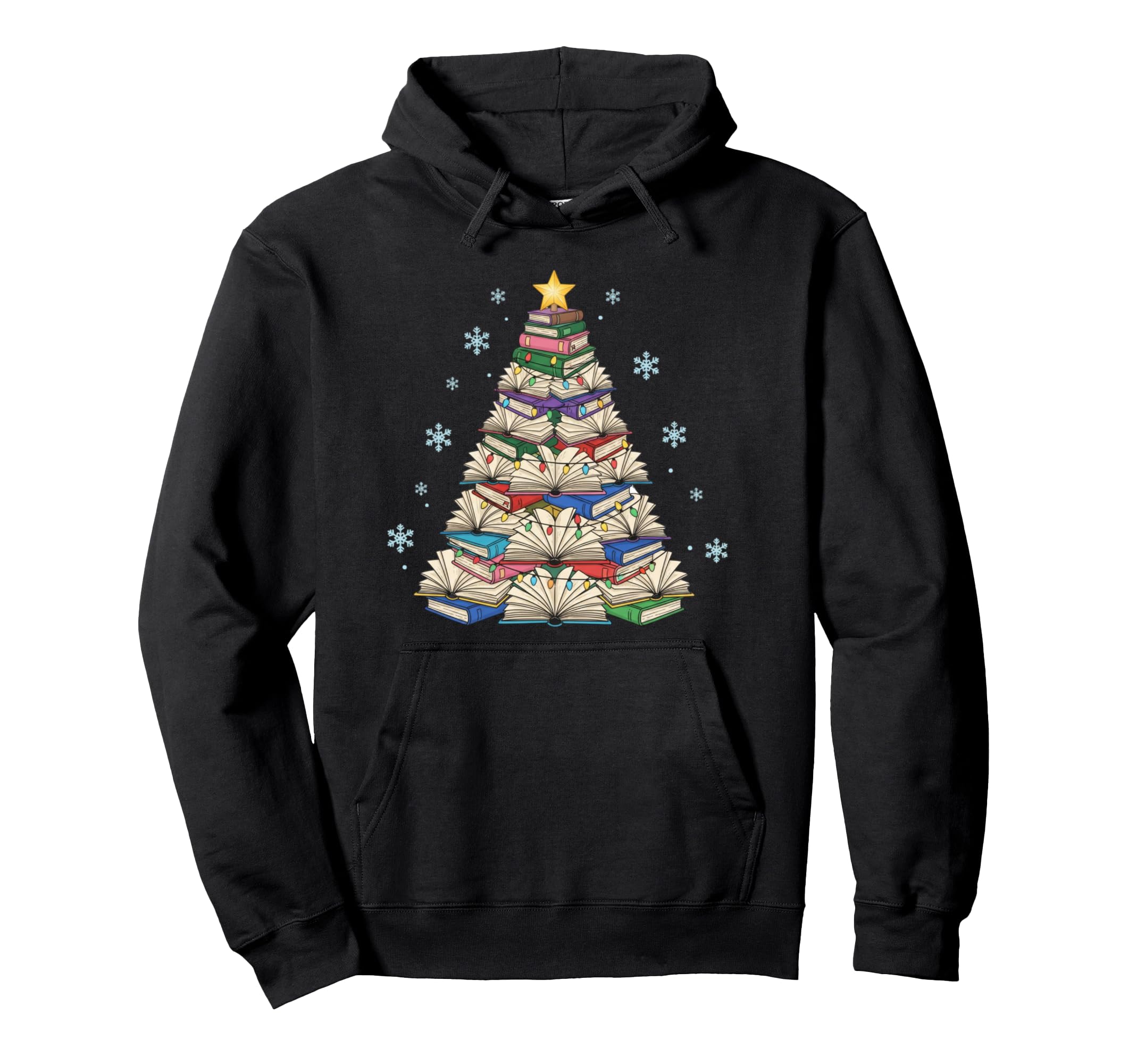 Book Tree Bibliophile Hoodie - Fun Novelty Design Unisex - T-Shirt, Sweatshirt, Hoodie