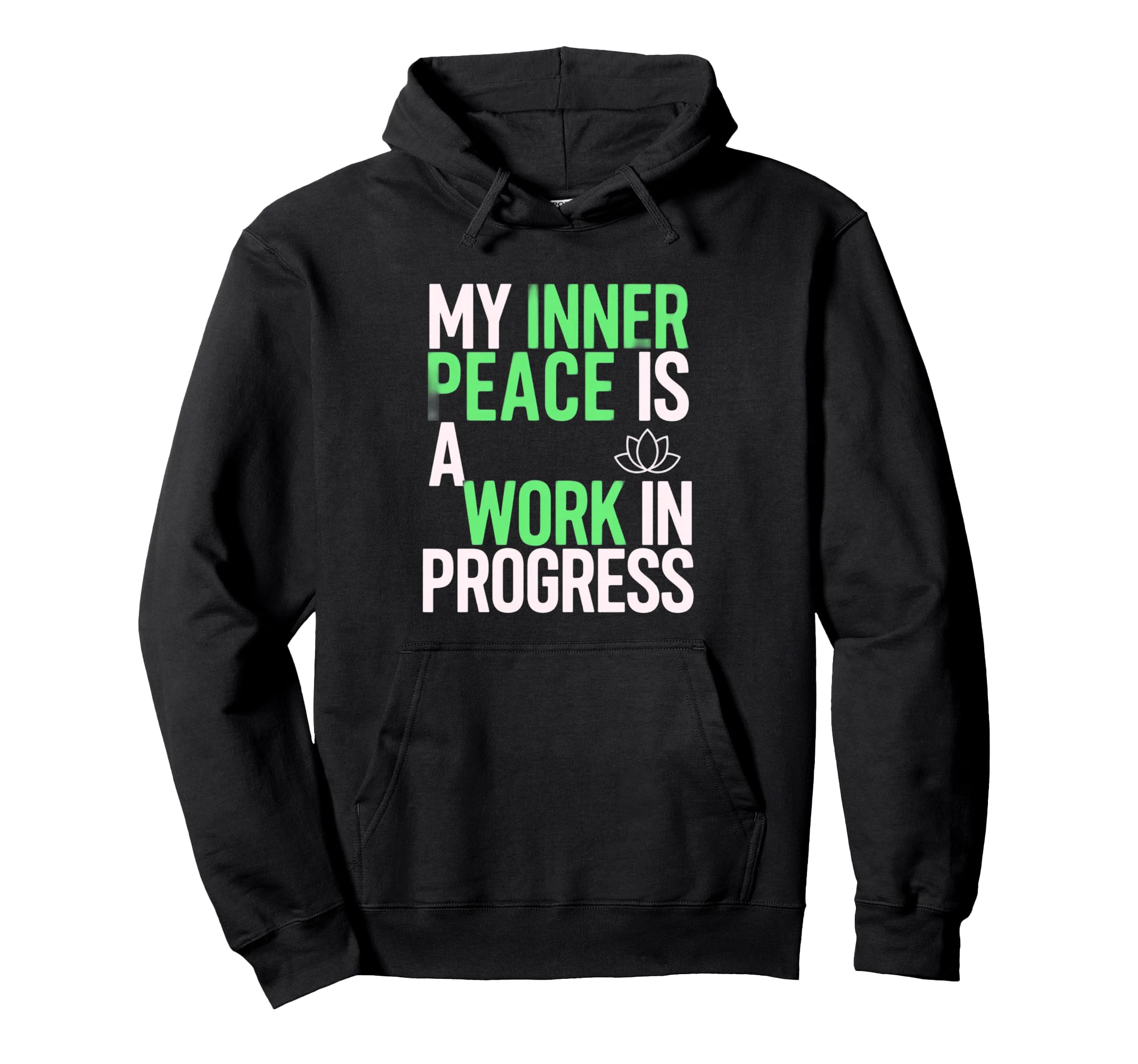 Mindful Intention Positive Affirmation Hoodie - Trendy Graphic for Adults - T-Shirt, Sweatshirt, Hoodie