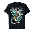 Easily Distracted Dragons Books Funny T-Shirt - Streetwear Style Men Women - T-Shirt, Sweatshirt, Hoodie