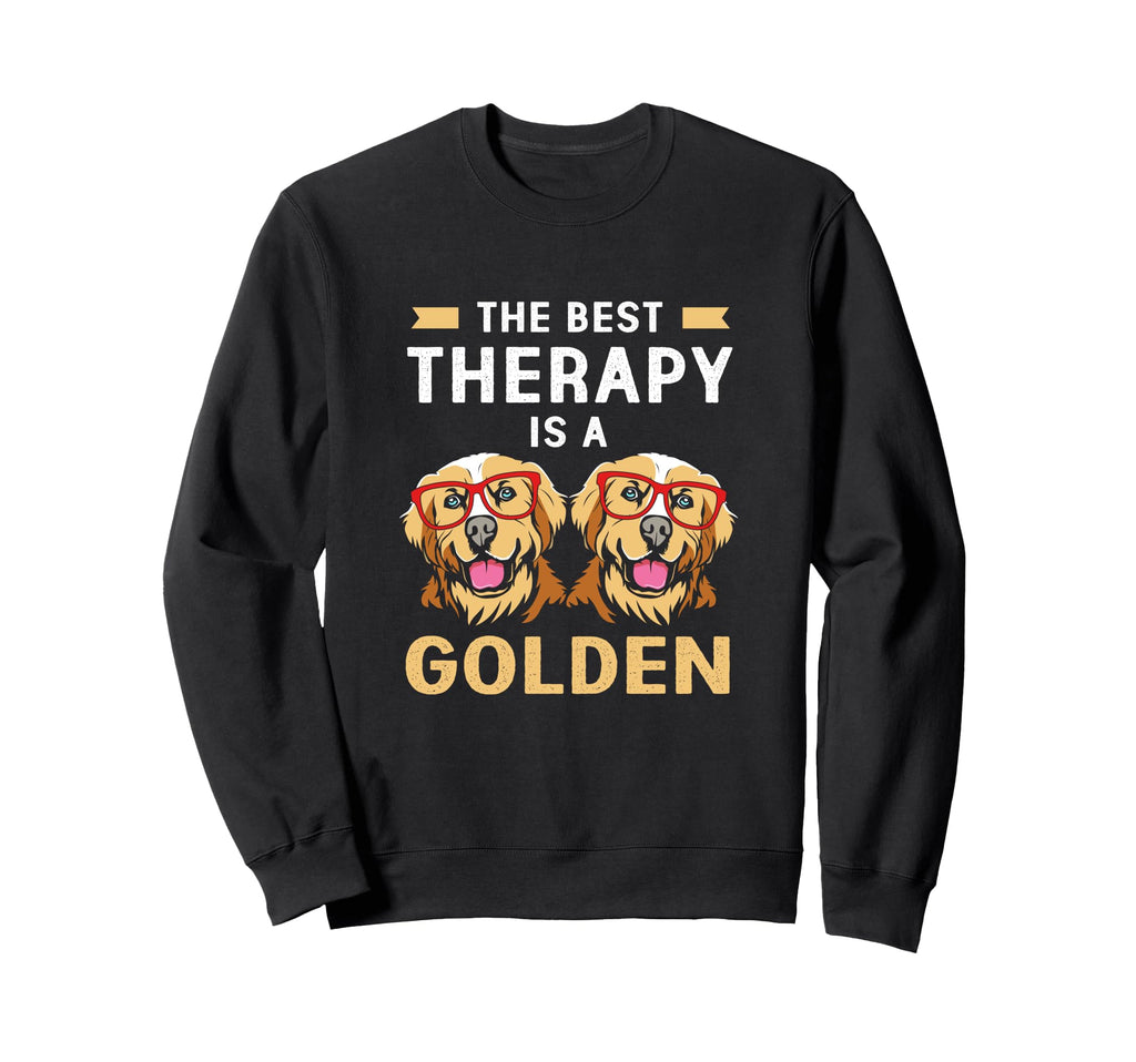 Therapy Dog Best Therapy Is Sweatshirt - Casual Everyday Wear for Adults - T-Shirt, Sweatshirt, Hoodie