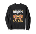 Therapy Dog Best Therapy Is Sweatshirt - Casual Everyday Wear for Adults - T-Shirt, Sweatshirt, Hoodie