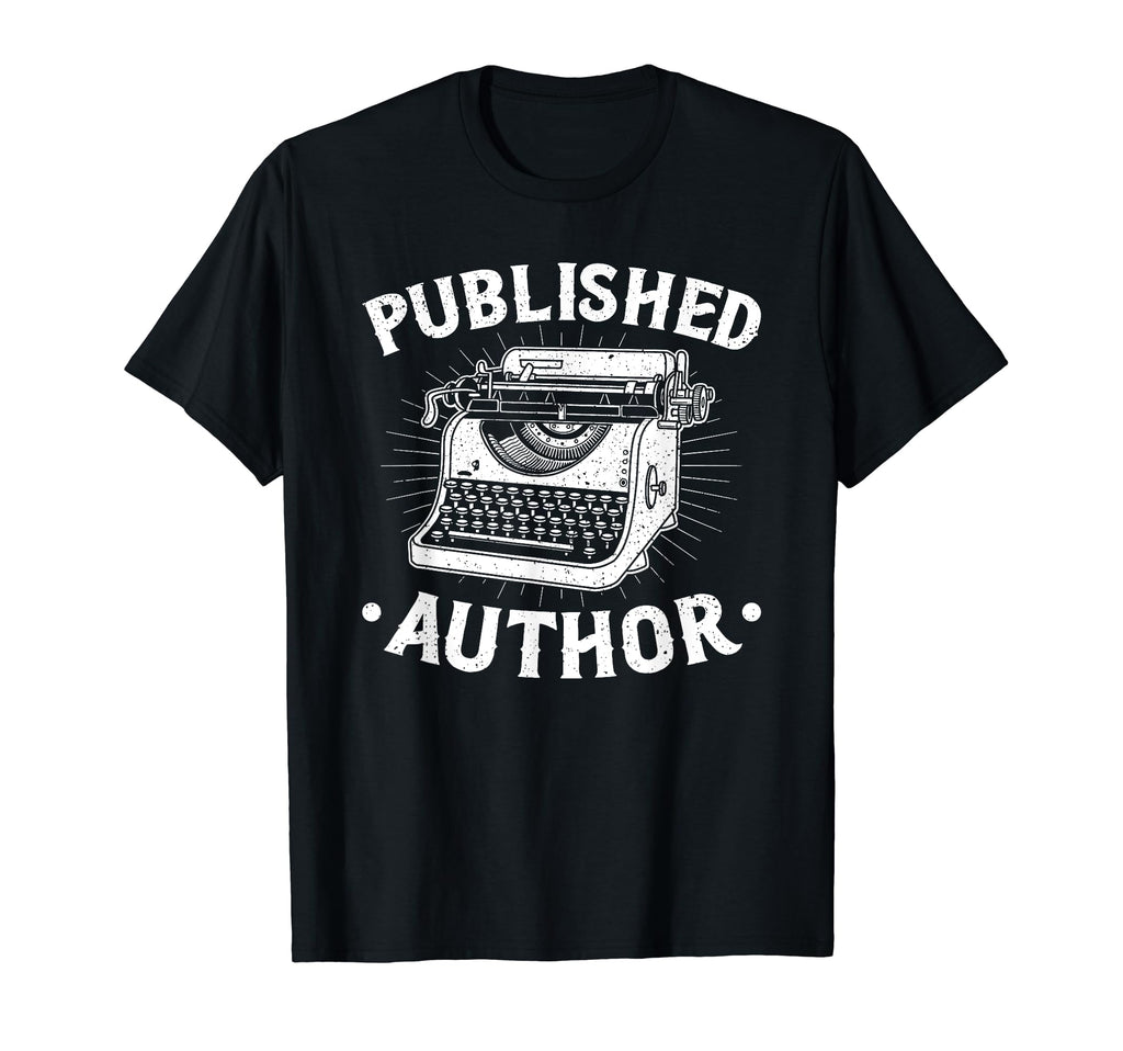Typewriter Book Writing Literature T-Shirt - Minimalist Print Unisex - T-Shirt, Sweatshirt, Hoodie