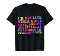 Im Not Like Other I Have Anxiety Mean T-Shirt - Aesthetic Graphic Unisex - T-Shirt, Sweatshirt, Hoodie