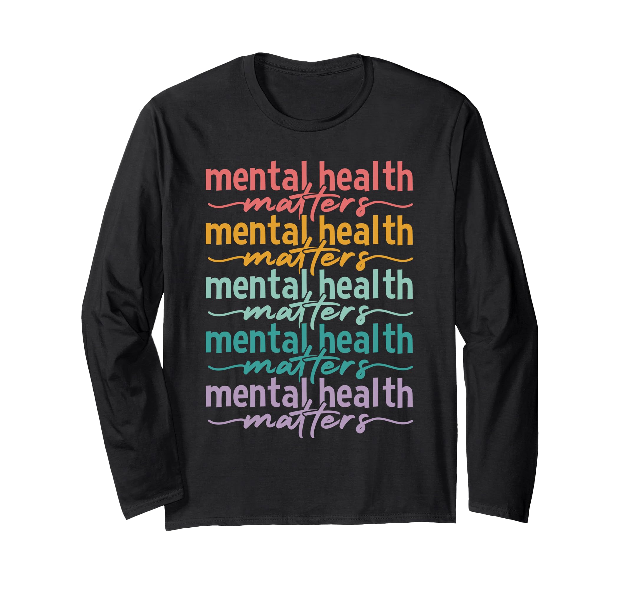 Mental Health Awareness Ribbon Items Hoodie - Aesthetic Graphic Men Women - T-Shirt, Sweatshirt, Hoodie