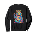 Psychedelic Capybara Peace Sign Sweatshirt - Minimalist Print Unisex - T-Shirt, Sweatshirt, Hoodie