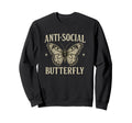 Anti Social Funny Introvert Sweatshirt - Aesthetic Graphic Men Women - T-Shirt, Sweatshirt, Hoodie