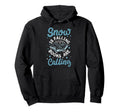 Snow Is Falling Books Are Calling Hoodie - Casual Everyday Wear for Adults - T-Shirt, Sweatshirt, Hoodie