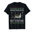 Overstimulated But Festive Rats T-Shirt - Casual Everyday Wear Unisex - T-Shirt, Sweatshirt, Hoodie