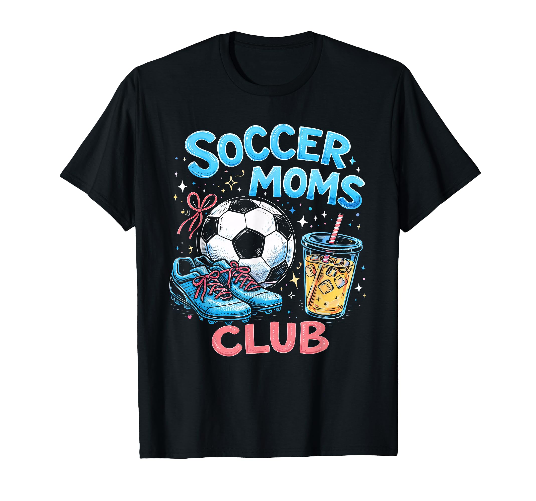 Coquette Soccer Moms Club Gameday T-Shirt - Casual Everyday Wear Men Women - T-Shirt, Sweatshirt, Hoodie