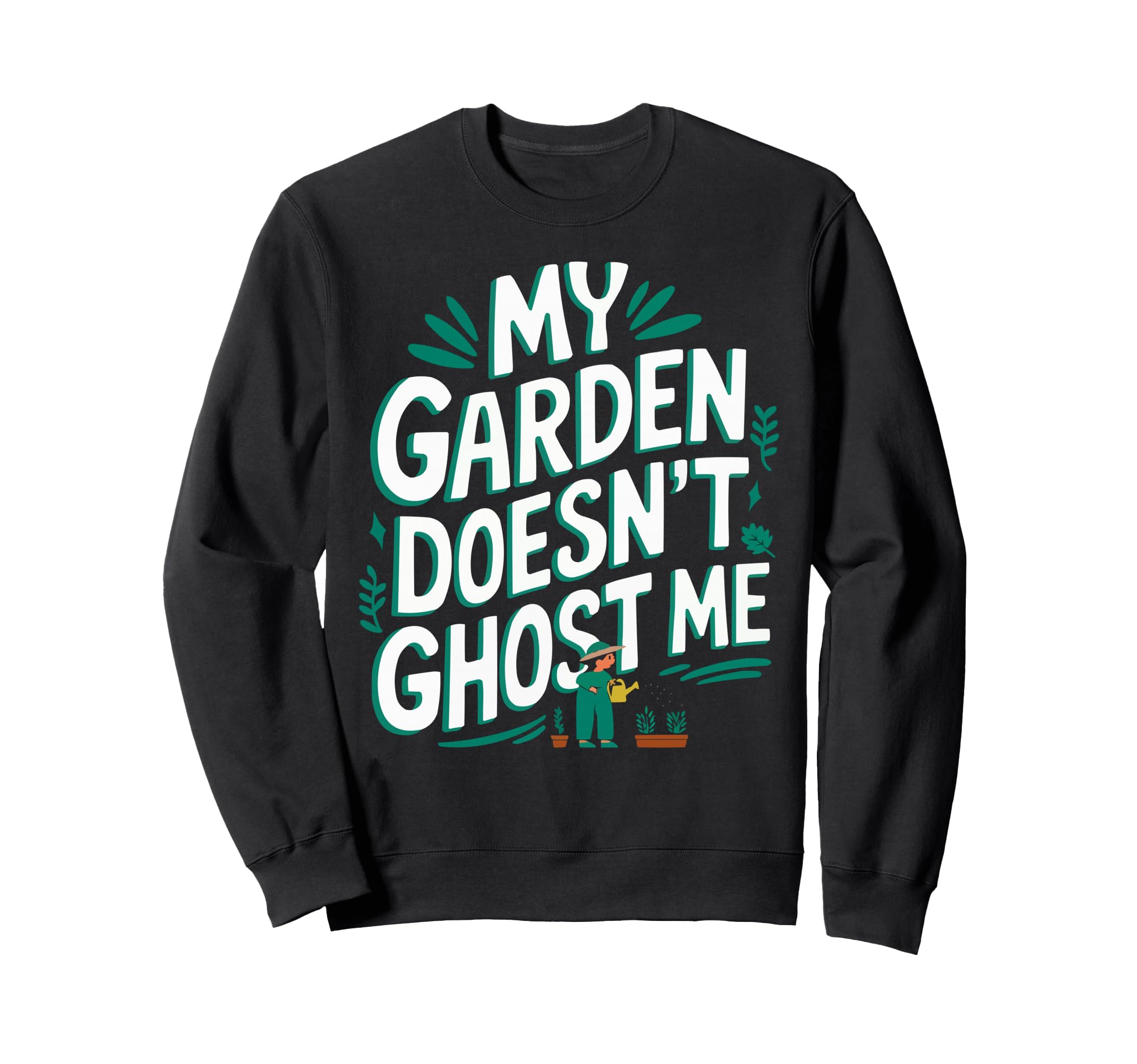 Introvert Gardener Shyness Garden Sweatshirt - Unique Graphic for Adults - T-Shirt, Sweatshirt, Hoodie
