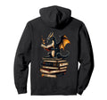 Book Dragon Hoodie - Trendy Graphic Unisex - T-Shirt, Sweatshirt, Hoodie
