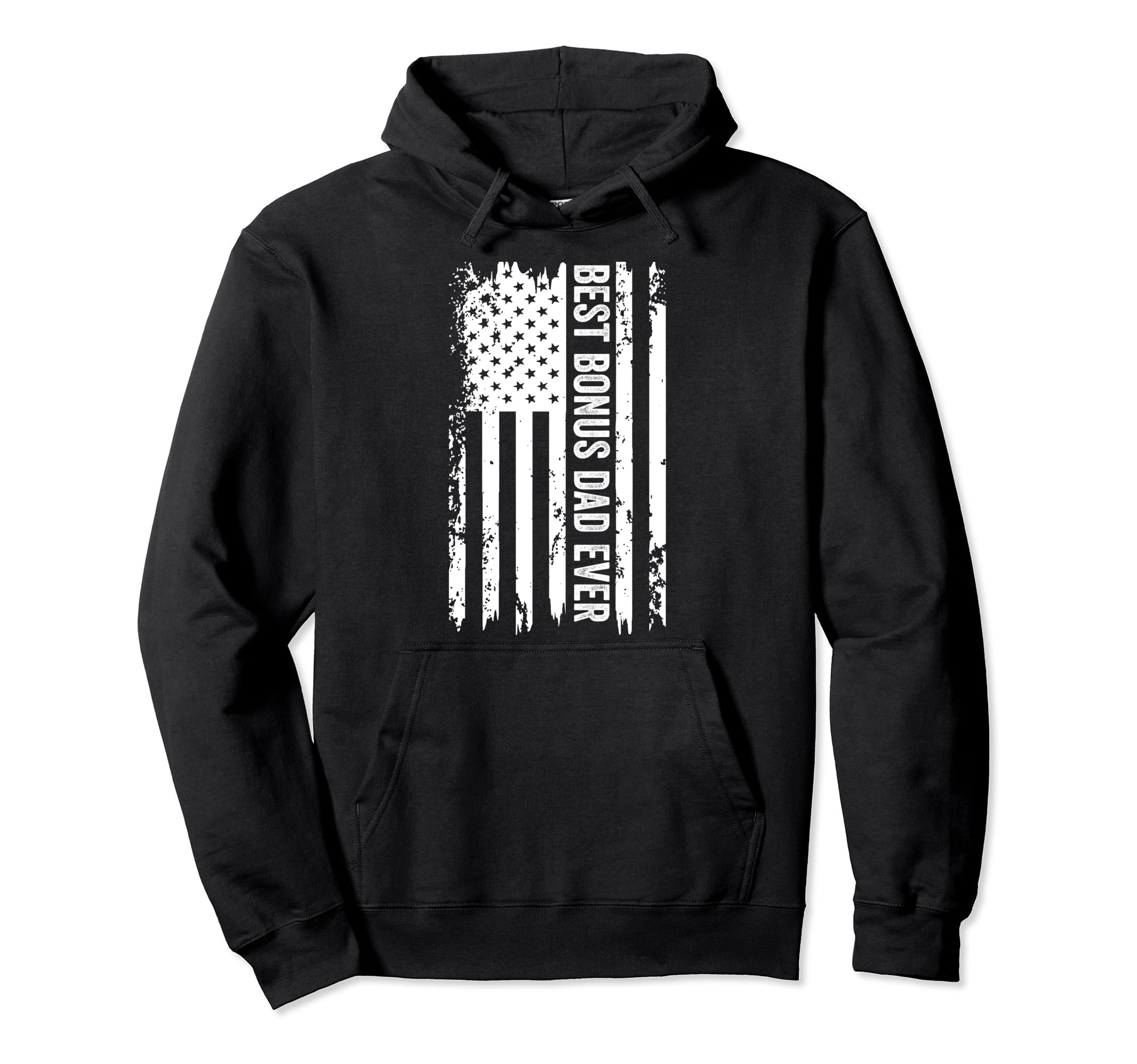 Mens Step Dad Best Bonus Dad Ever Hoodie - Unique Graphic for Adults - T-Shirt, Sweatshirt, Hoodie