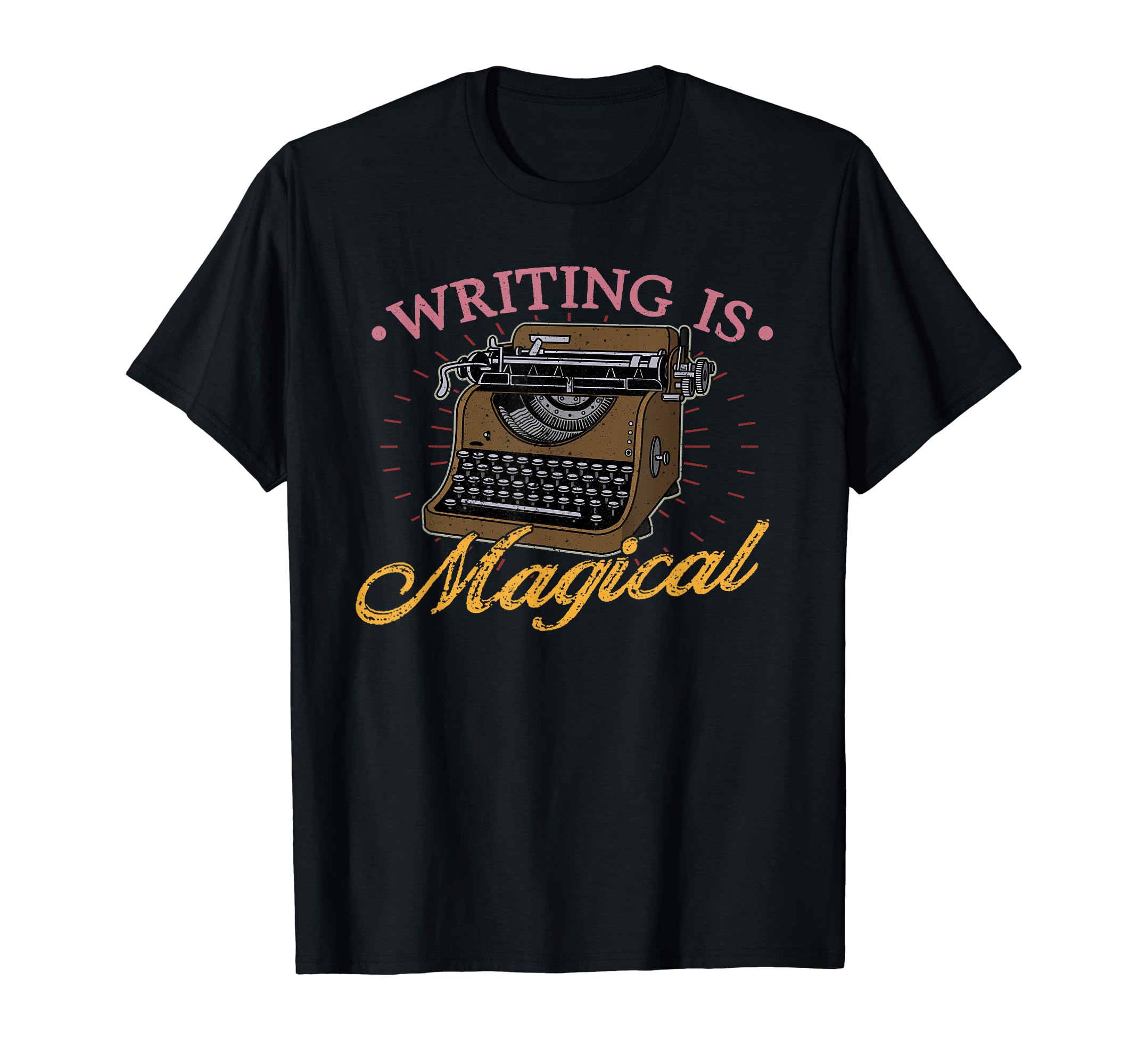 Typewriter Book Writing Literature T-Shirt - Casual Everyday Wear Unisex - T-Shirt, Sweatshirt, Hoodie