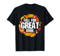 Fall Autumn Book Lovers Readers T-Shirt - Trendy Graphic Unisex - T-Shirt, Sweatshirt, Hoodie