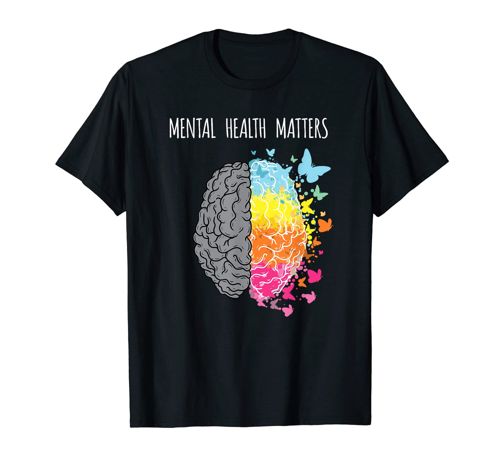 Mental Health Matters End Stigma Mental T-Shirt - Trendy Graphic Men Women - T-Shirt, Sweatshirt, Hoodie