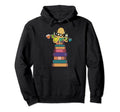 Mens Octopus Reading Books Drinking Hoodie - Custom Art Print Men Women - T-Shirt, Sweatshirt, Hoodie