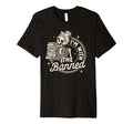 Banned Book Reader Reading Book Club T-Shirt - Minimalist Print Men Women - T-Shirt, Sweatshirt, Hoodie