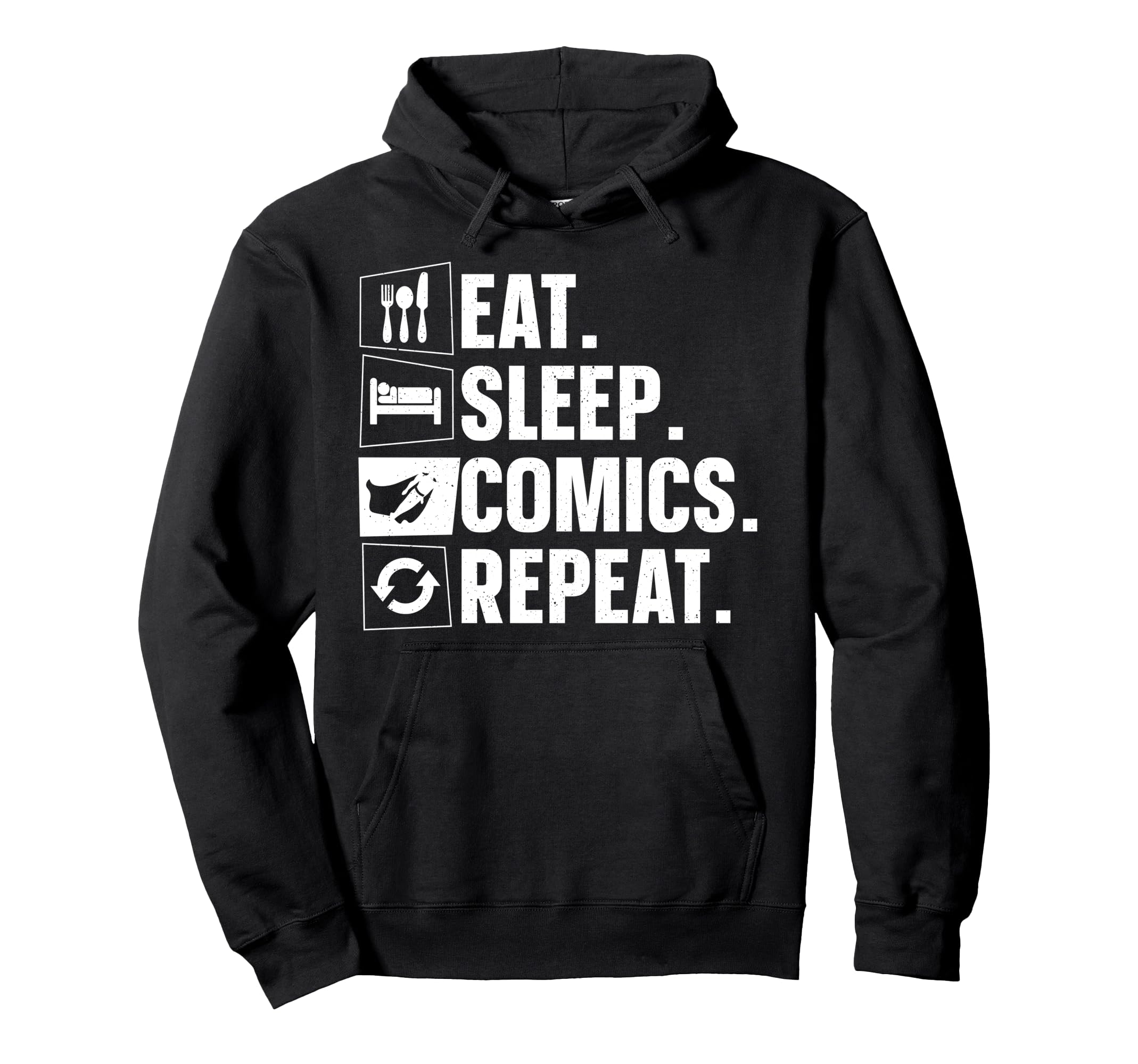 Comics Comic Book Nerd Comic Book Hoodie - Aesthetic Graphic Men Women - T-Shirt, Sweatshirt, Hoodie