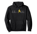 Semicolon Heartbeat Suicide Prevention Hoodie - Graphic Print Unisex - T-Shirt, Sweatshirt, Hoodie