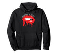 Reading Is Sexy Dripping Lips Bookworm Hoodie - Custom Art Print Unisex - T-Shirt, Sweatshirt, Hoodie