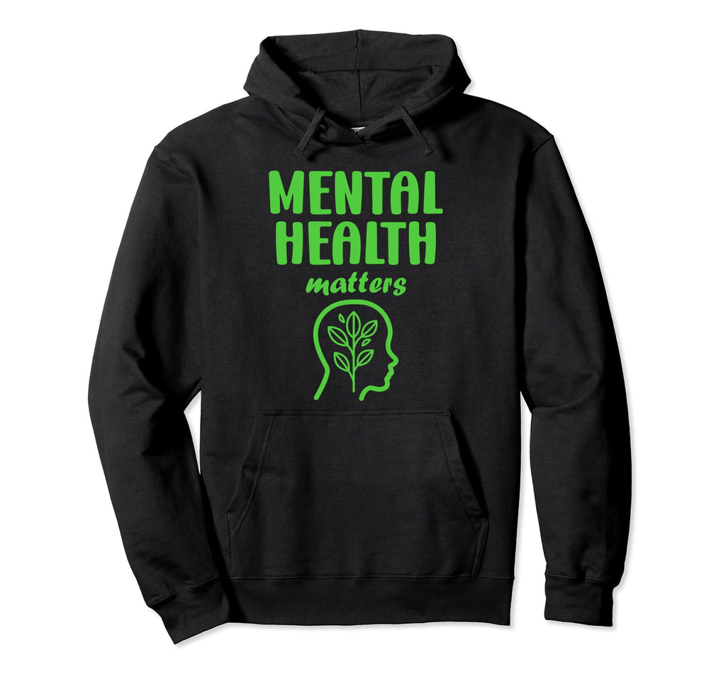 Simple Support Brain Illness Mental Hoodie - Novelty Apparel for Adults - T-Shirt, Sweatshirt, Hoodie