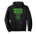 Simple Support Brain Illness Mental Hoodie - Novelty Apparel for Adults - T-Shirt, Sweatshirt, Hoodie