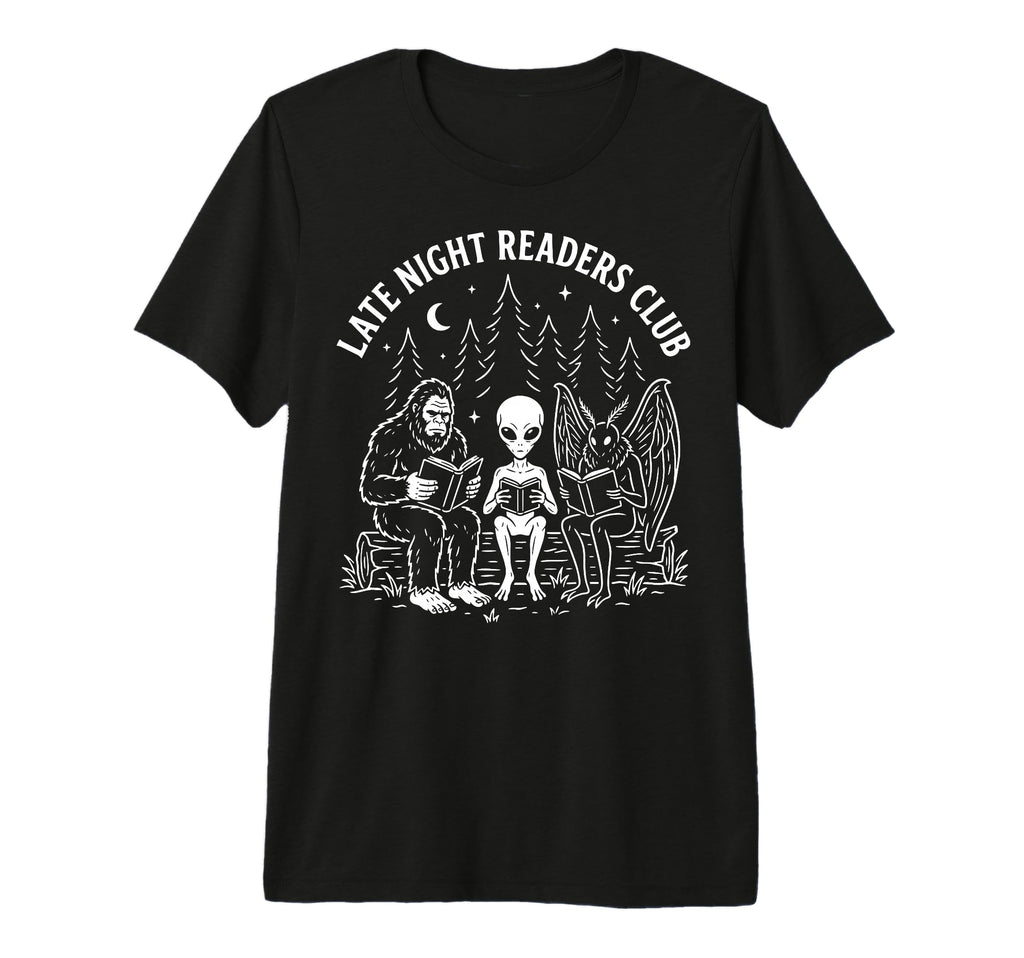 Late Night Readers Club Tri Blend T-Shirt - Streetwear Style for Adults - T-Shirt, Sweatshirt, Hoodie
