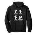 Nothing Beats Reading Rock Paper Hoodie - Unique Graphic for Adults - T-Shirt, Sweatshirt, Hoodie