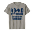 Adhd Hyperfocus Turbo Mode Distressed T-Shirt - Streetwear Style for Adults - T-Shirt, Sweatshirt, Hoodie