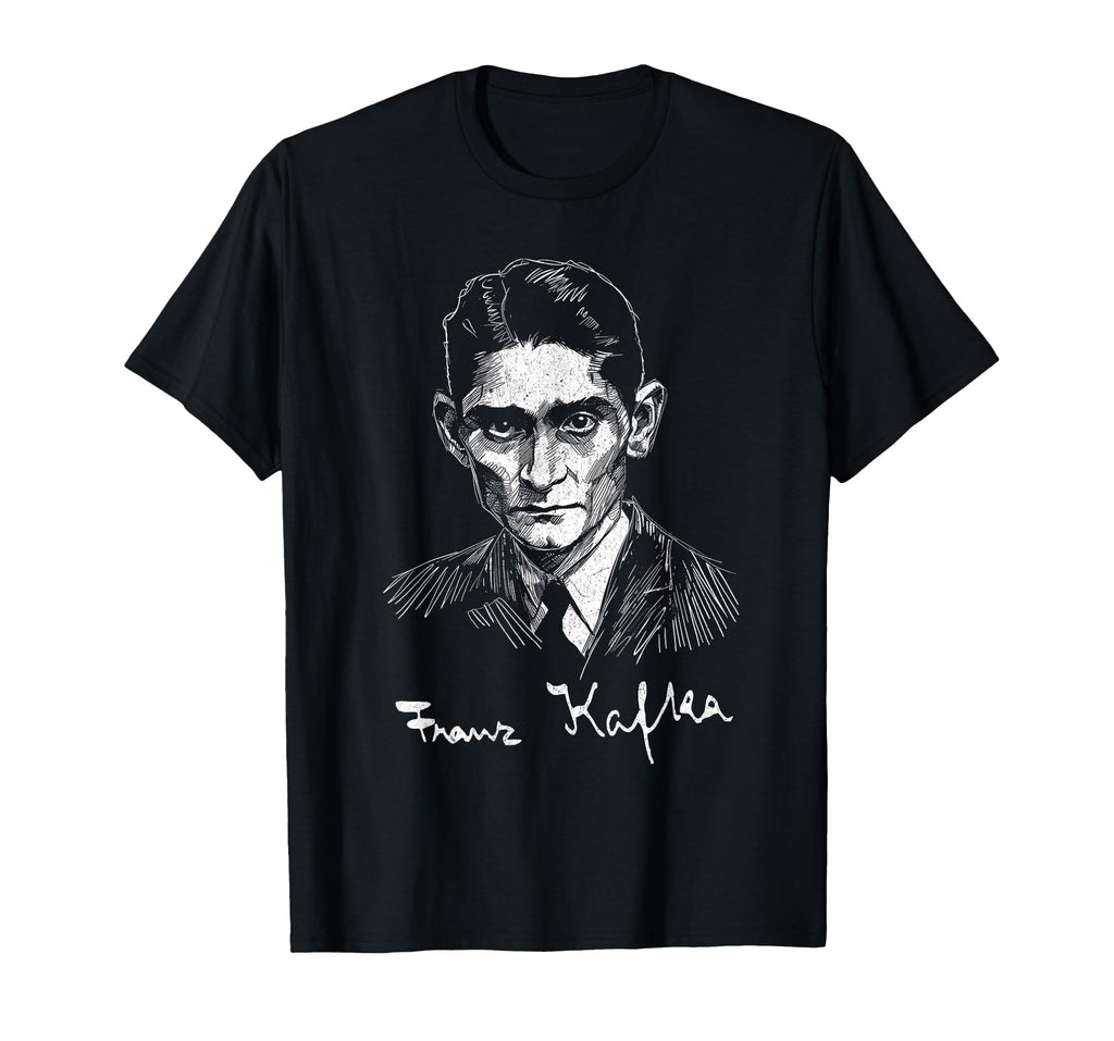 Franz Kafka Signature Literature Fans T-Shirt - Novelty Apparel for Adults - T-Shirt, Sweatshirt, Hoodie