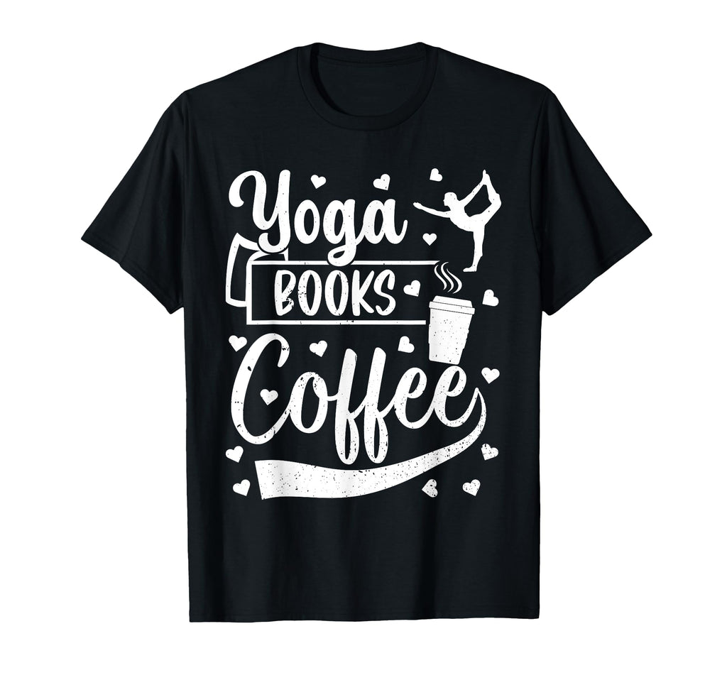 Yoga Books Coffee Book Reading T-Shirt - Casual Everyday Wear Men Women - T-Shirt, Sweatshirt, Hoodie