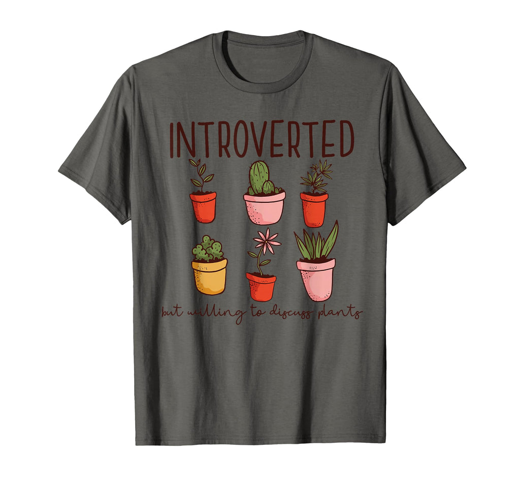 Introverted But Willing To Discuss T-Shirt - Aesthetic Graphic for Adults - T-Shirt, Sweatshirt, Hoodie