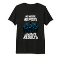 No Noise Just Results Motivational T-Shirt - Minimalist Print for Adults - T-Shirt, Sweatshirt, Hoodie
