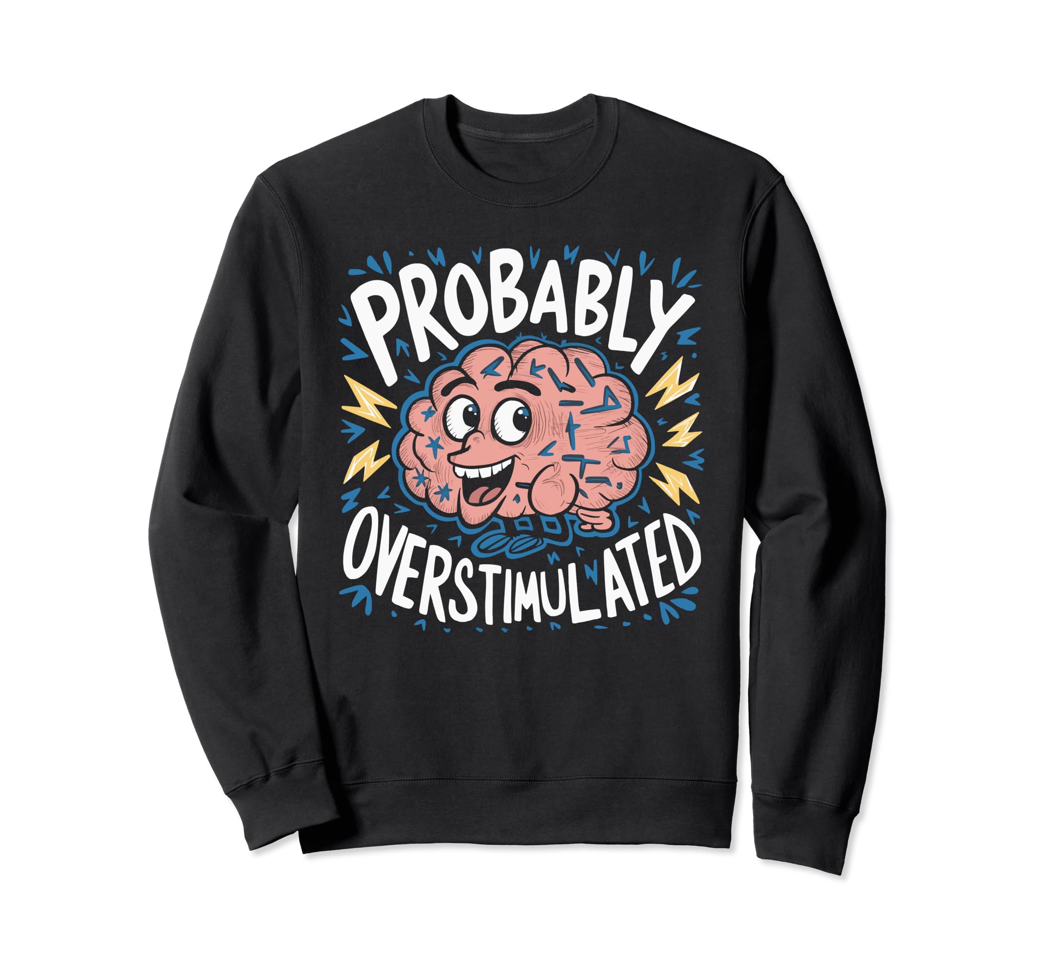Anxiety Introvert Mental Health T-Shirt - Trendy Graphic for Adults - T-Shirt, Sweatshirt, Hoodie