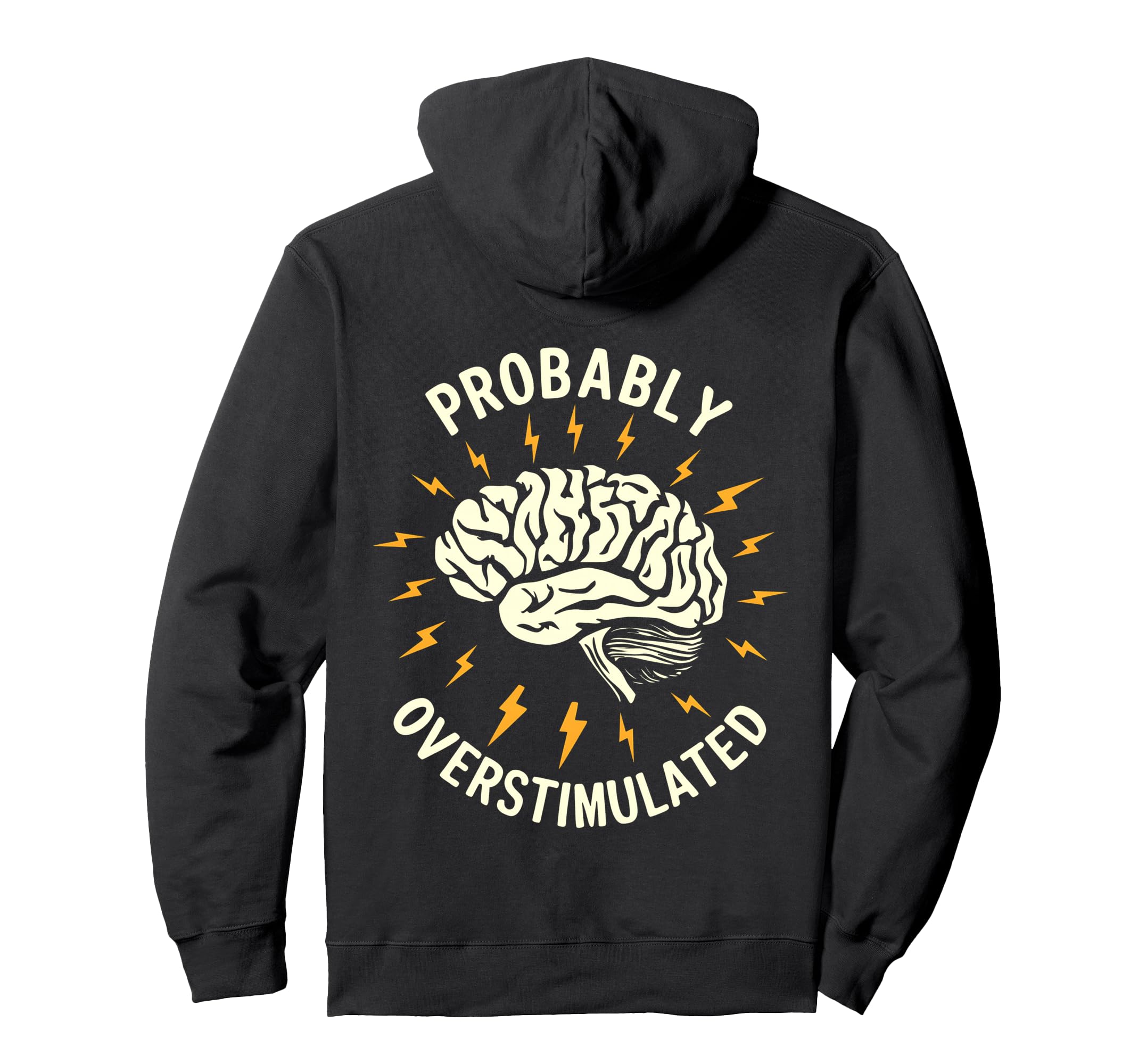 Gehirn Blitze Neurodivers Sweatshirt - Custom Art Print for Adults - T-Shirt, Sweatshirt, Hoodie