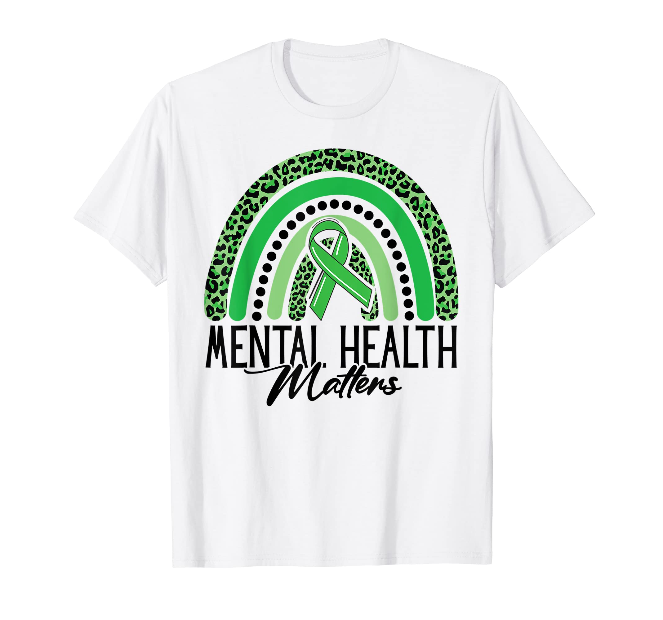 Mental Health Matters Rainbow T-Shirt - Streetwear Style Men Women - T-Shirt, Sweatshirt, Hoodie