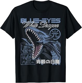 Blue-Eyes White Dragon Modern Collage Card Anime T-Shirt Unisex T-shirt, Sweatshirt, Hoodie, Long Sleeve Tee - T-Shirt, Sweatshirt, Hoodie