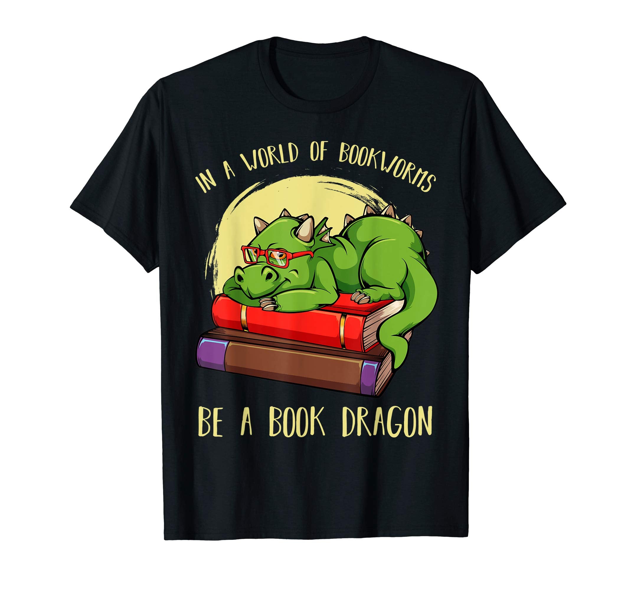 World Bookworms Geek Nerd Books Lover T-Shirt - Unique Graphic Unisex - T-Shirt, Sweatshirt, Hoodie