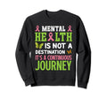 Mental Health Matters End Stigma Sweatshirt - Unique Graphic for Adults - T-Shirt, Sweatshirt, Hoodie