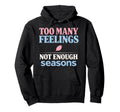 Anime Anxiety Overthinking Weeb Kawaii Hoodie - Graphic Print Unisex - T-Shirt, Sweatshirt, Hoodie