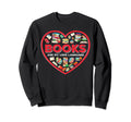 Bookworm Book Lover Valentine Sweatshirt - Streetwear Style for Adults - T-Shirt, Sweatshirt, Hoodie