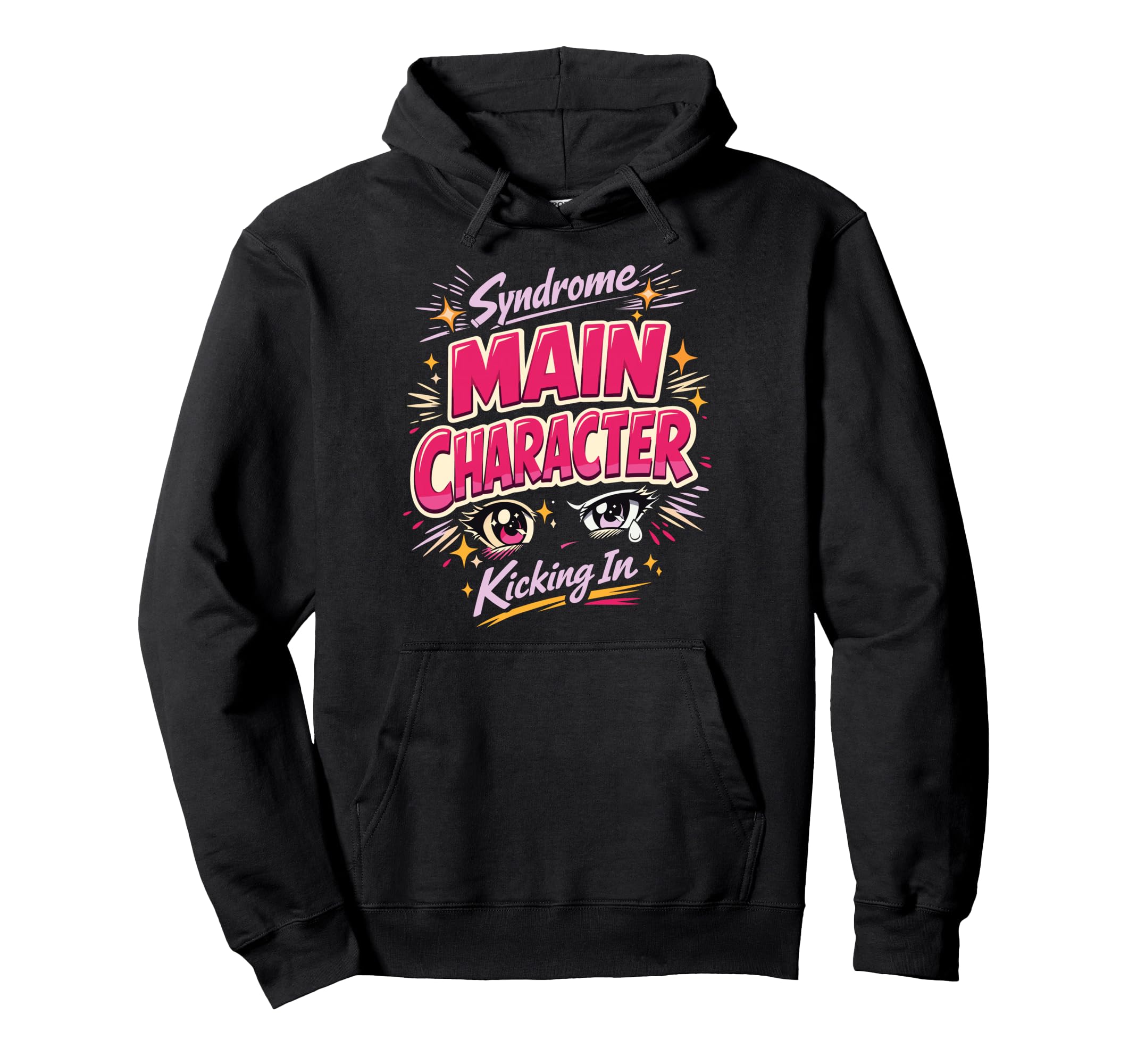 Anime Anxiety Overthinking Weeb Kawaii Hoodie - Minimalist Print Unisex - T-Shirt, Sweatshirt, Hoodie