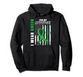 I Wear Green Godfather Mental Hoodie - Fun Novelty Design for Adults - T-Shirt, Sweatshirt, Hoodie