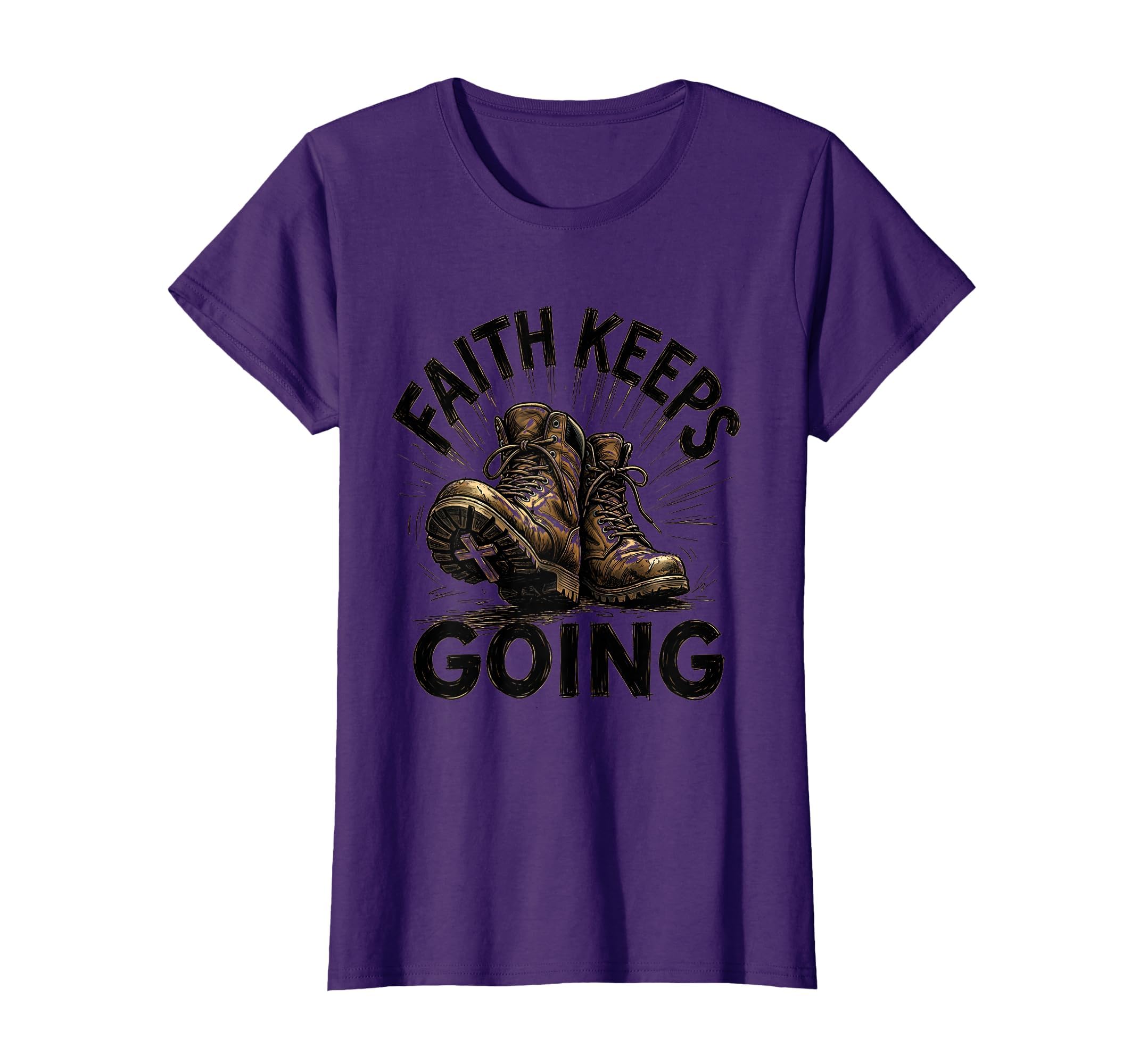 God Is Good Faith Keeps Going Christian T-Shirt - Streetwear Style Unisex - T-Shirt, Sweatshirt, Hoodie