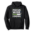 Focus Mode Loading Adhd Anxiety Hoodie - Fun Novelty Design for Adults - T-Shirt, Sweatshirt, Hoodie