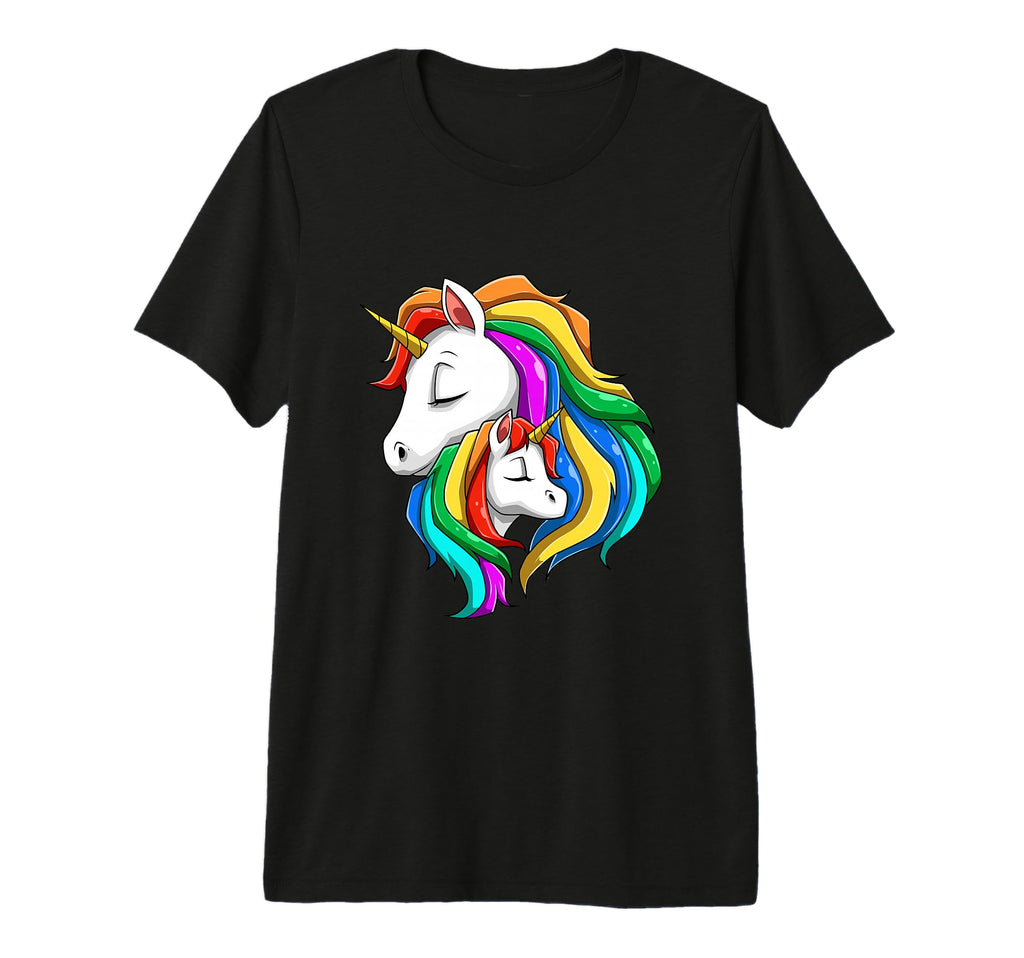 Protective Mom Unicorn Child Unicorn T-Shirt - Unique Graphic for Adults - T-Shirt, Sweatshirt, Hoodie
