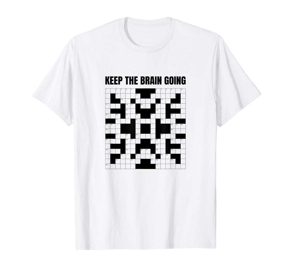 Crossword Puzzle Cruciverbalist Keep T-Shirt - Custom Art Print Unisex - T-Shirt, Sweatshirt, Hoodie