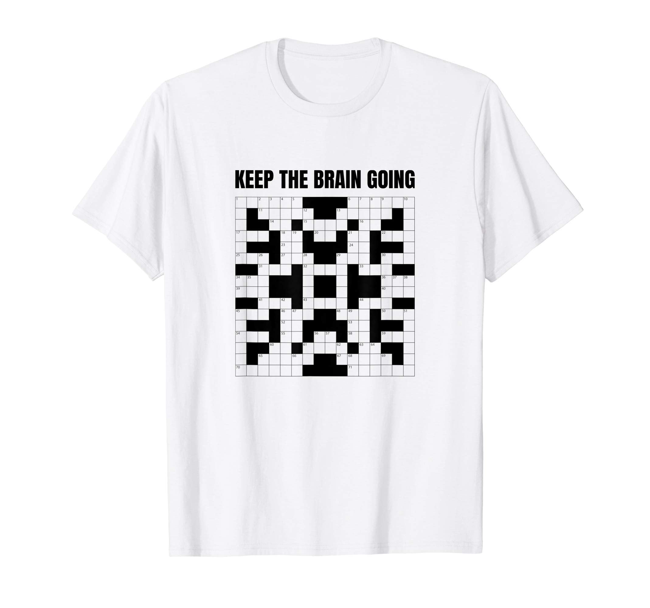 Crossword Puzzle Cruciverbalist Keep T-Shirt - Custom Art Print Unisex - T-Shirt, Sweatshirt, Hoodie